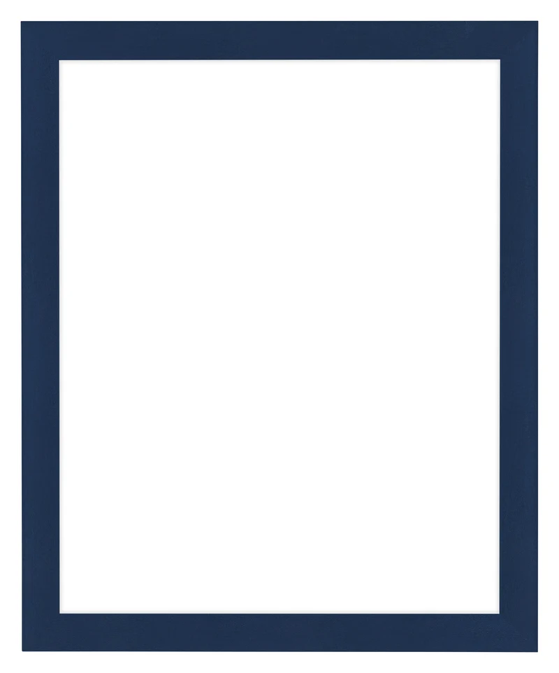Bilderrahmen 36x49 cm - Dunkelblau Gewischt - MDF - Como