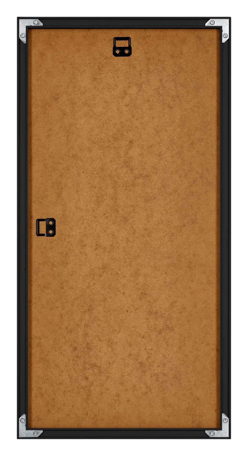 Bilderrahmen 45x80 cm - Schwarz Hochglanz - Aluminium - Miami