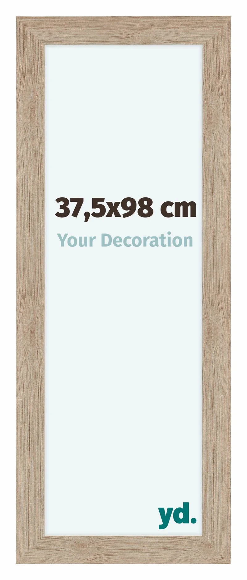Bilderrahmen 37,5x98 cm - Eiche Hell - MDF - Como