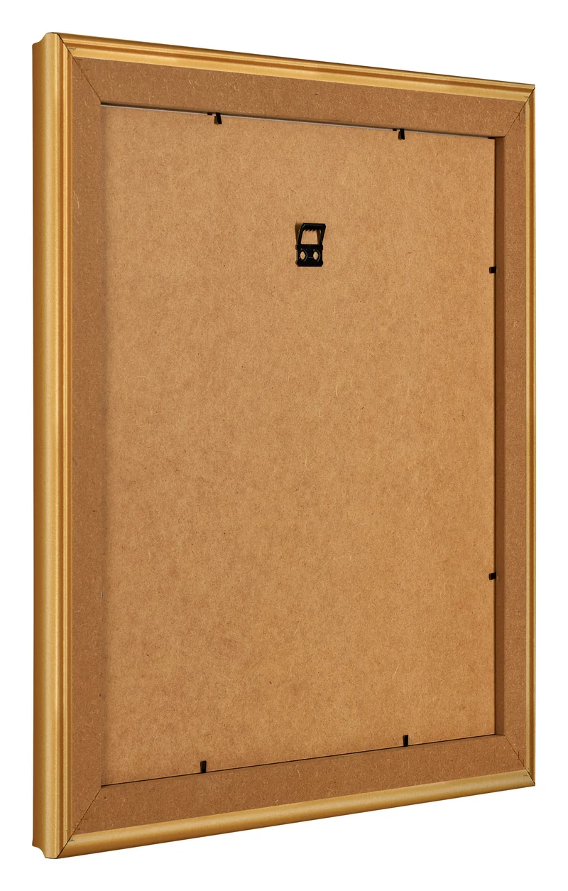 Bilderrahmen 25x25 cm - Gold Matt - MDF - Lazio