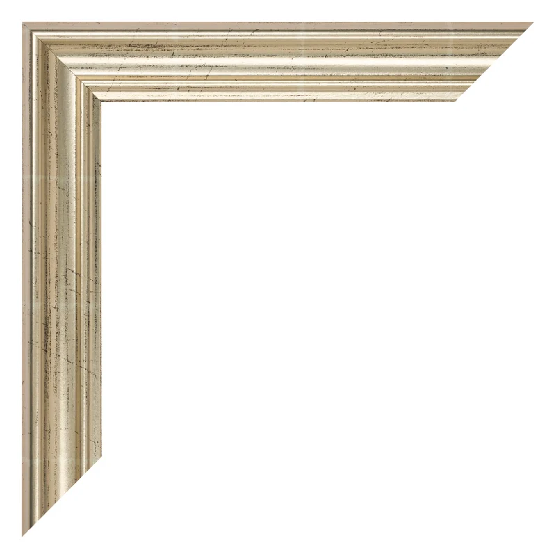 Bilderrahmen 20x60 cm - Metallglanz - MDF - Lazio