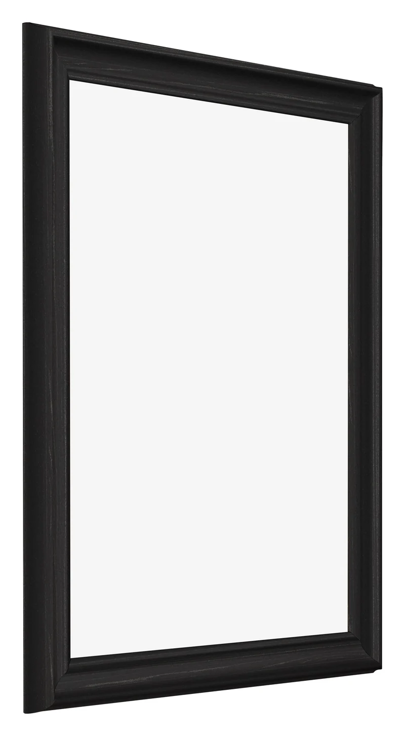 Bilderrahmen 70x90 cm - Schwarz Gemasert - MDF - Lazio