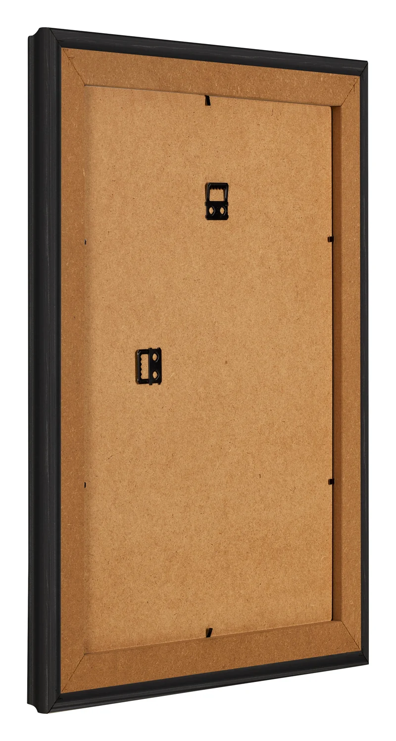 Bilderrahmen 75x100 cm - Schwarz Gemasert - MDF - Lazio