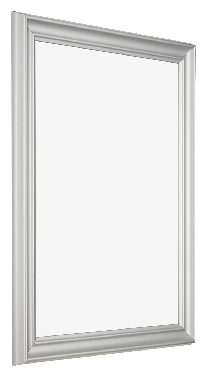 Bilderrahmen 28x35 cm - Silber Matt - MDF - Lazio