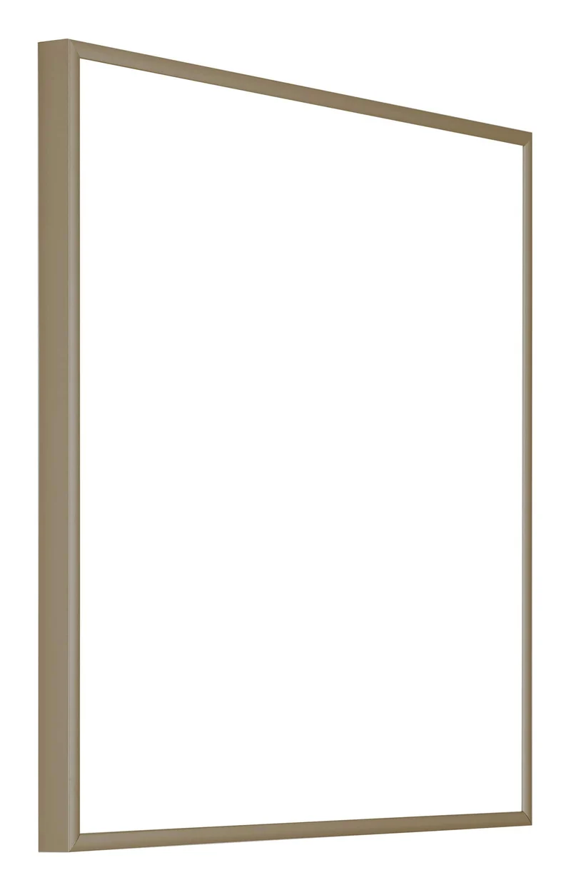 Bilderrahmen 30x30 cm - Champagner - Aluminium - Kent