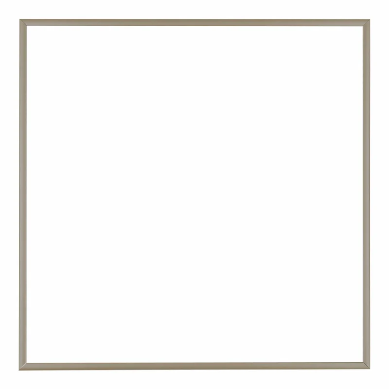 Bilderrahmen 30x30 cm - Champagner - Aluminium - Kent