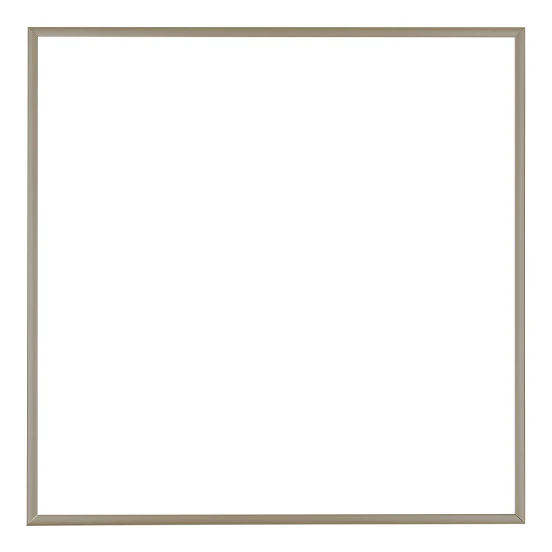 Bilderrahmen 60x60 cm - Champagner - Aluminium - Kent