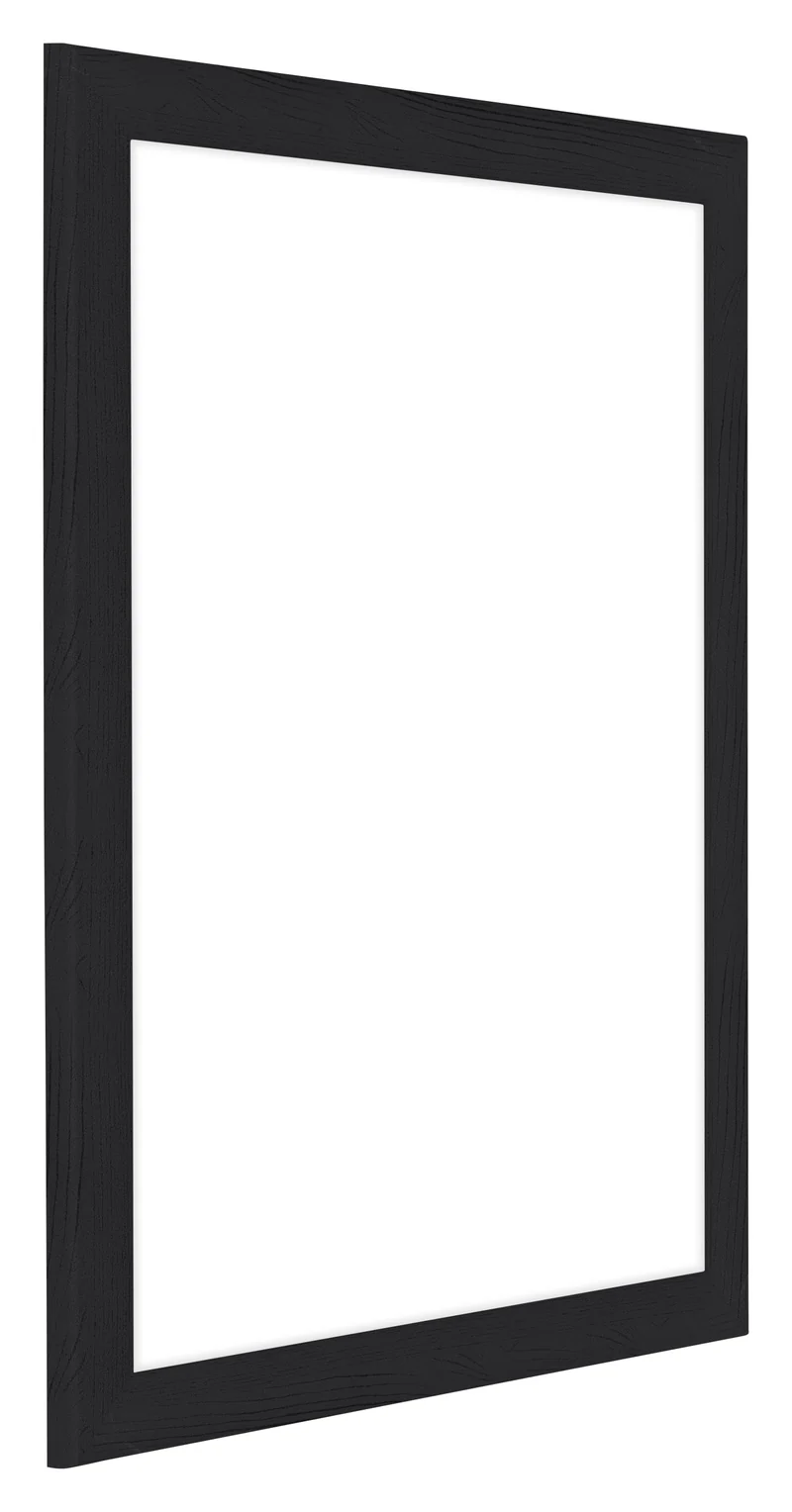 Bilderrahmen 35x45 cm - Schwarz Gemasert - MDF - Como