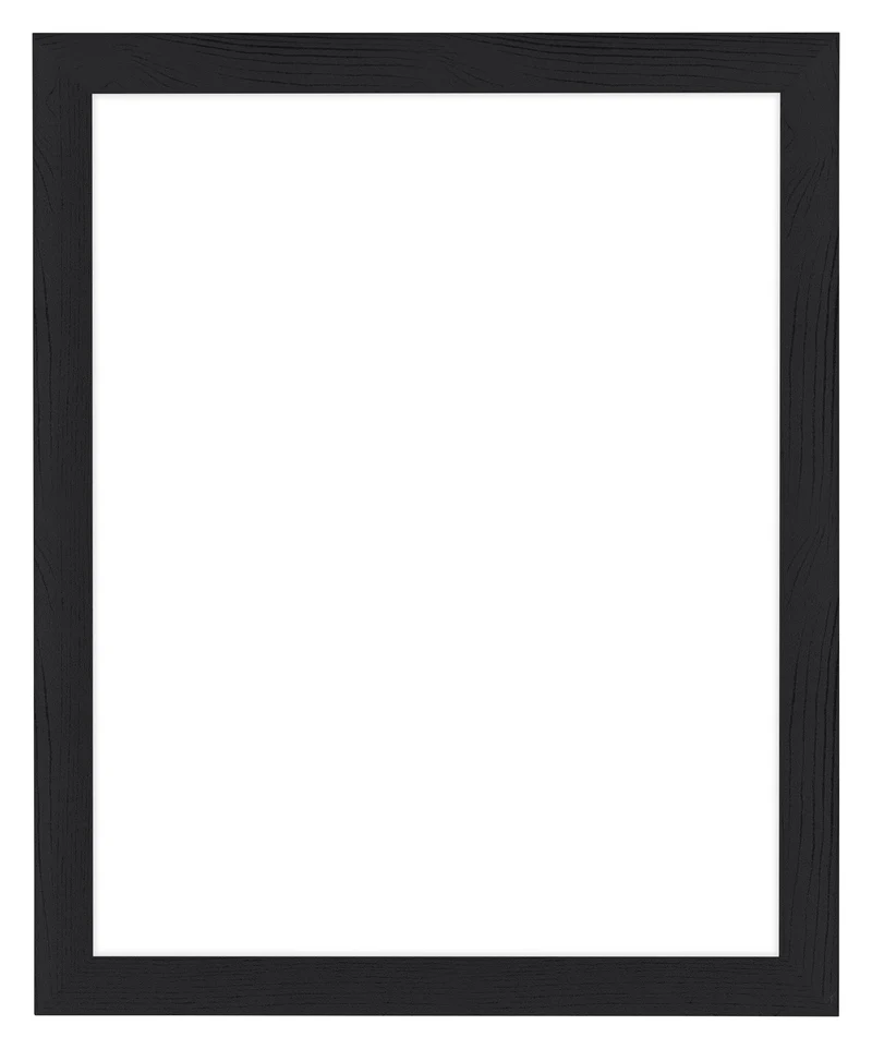 Bilderrahmen 35x45 cm - Schwarz Gemasert - MDF - Como