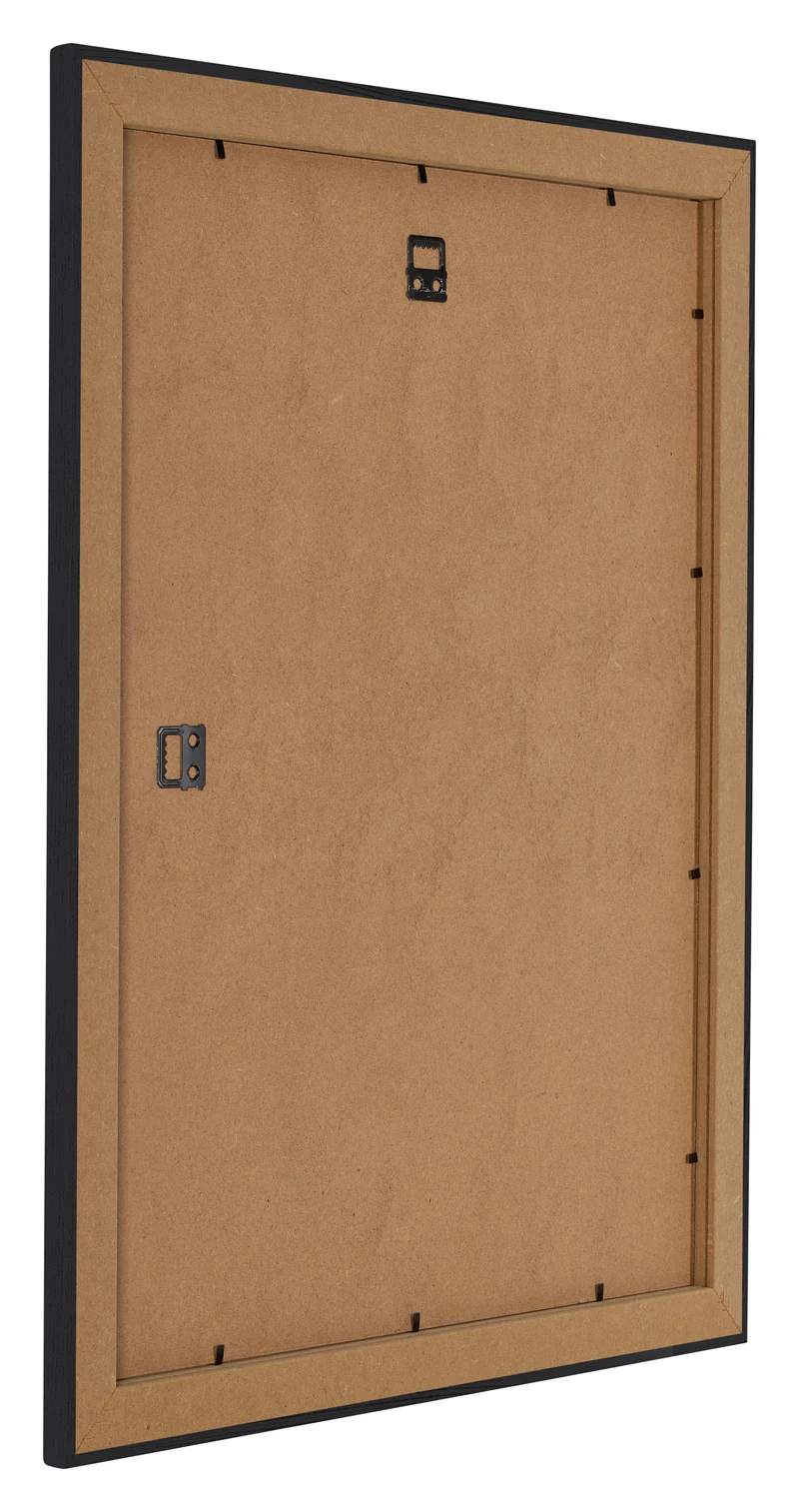 Bilderrahmen 35x45 cm - Schwarz Gemasert - MDF - Como