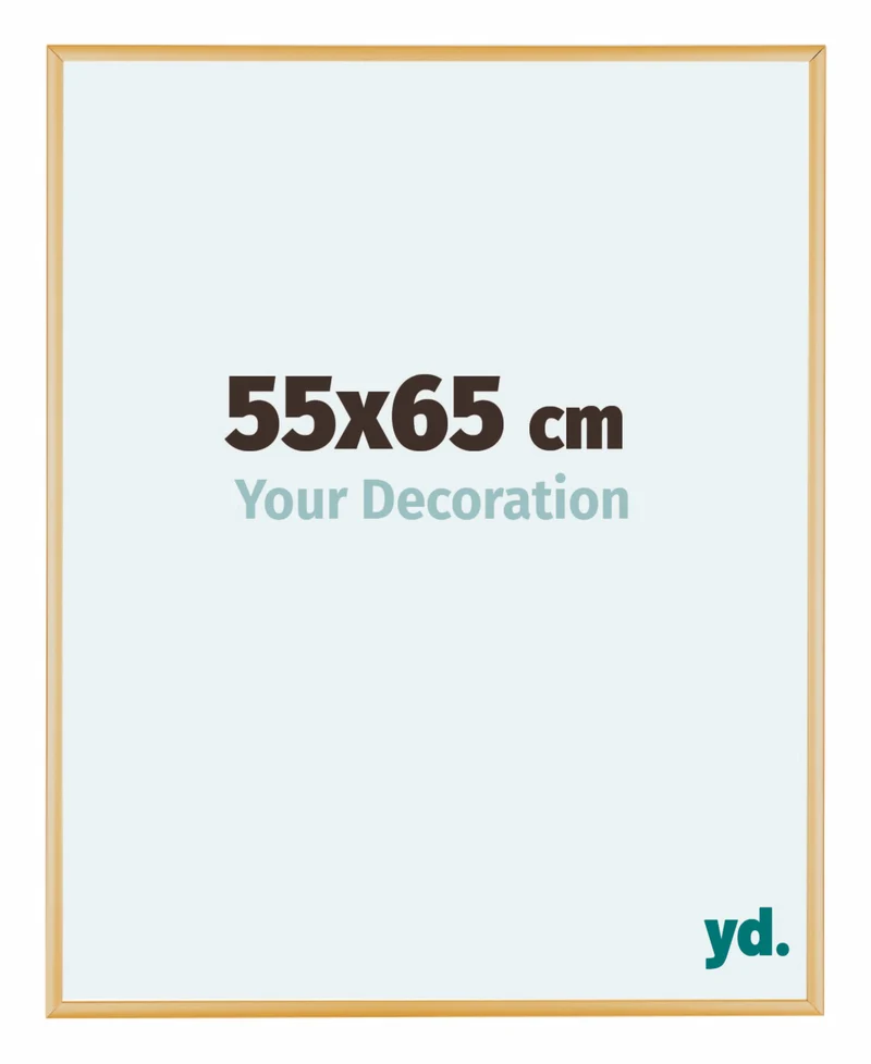 Bilderrahmen 55x65 cm - Gold Vintage - Aluminium - Kent