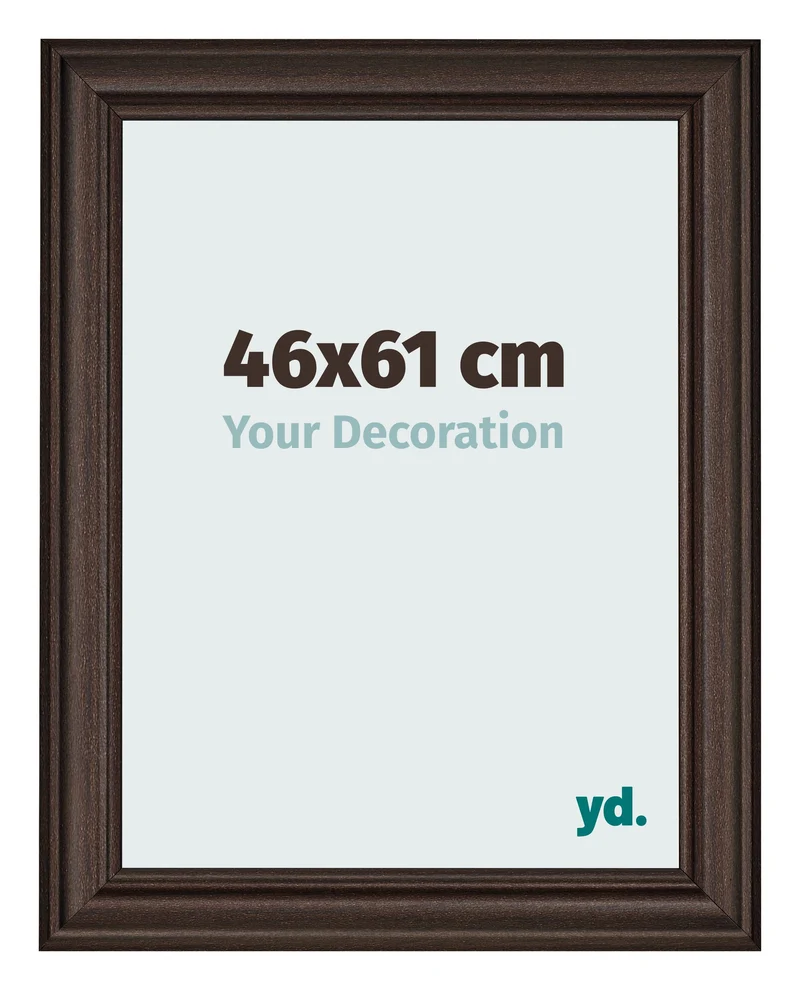 Bilderrahmen 46x61 cm - Eiche Dunkel - MDF - Lazio