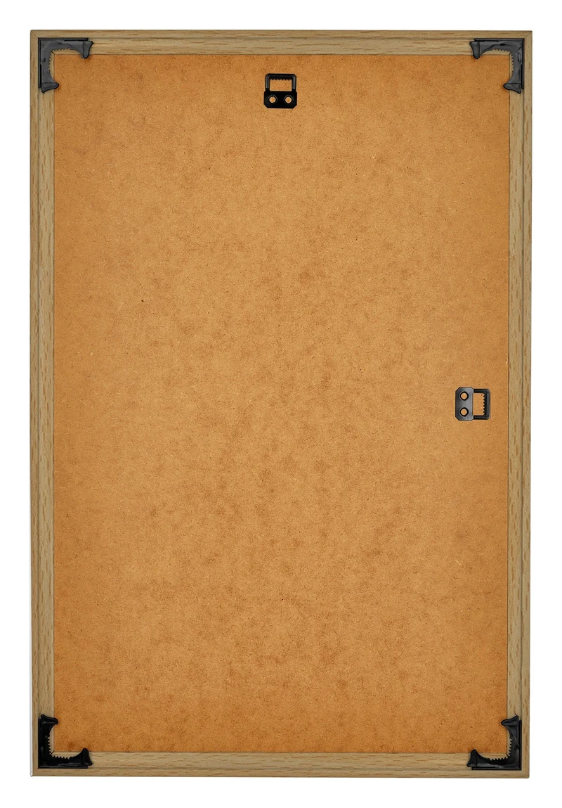 Bilderrahmen 60x90 cm - Buche Hell - Kunststoff - Evry