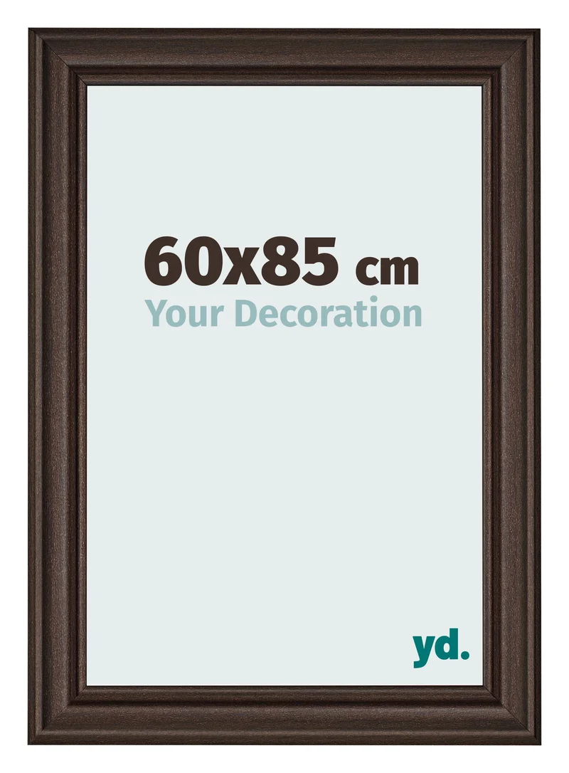 Bilderrahmen 60x85 cm - Eiche Dunkel - MDF - Lazio