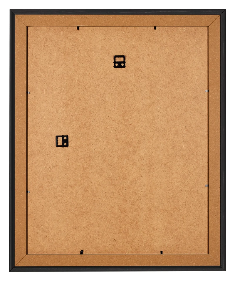 Bilderrahmen 25x30 cm - Schwarz Gemasert - MDF - Lazio