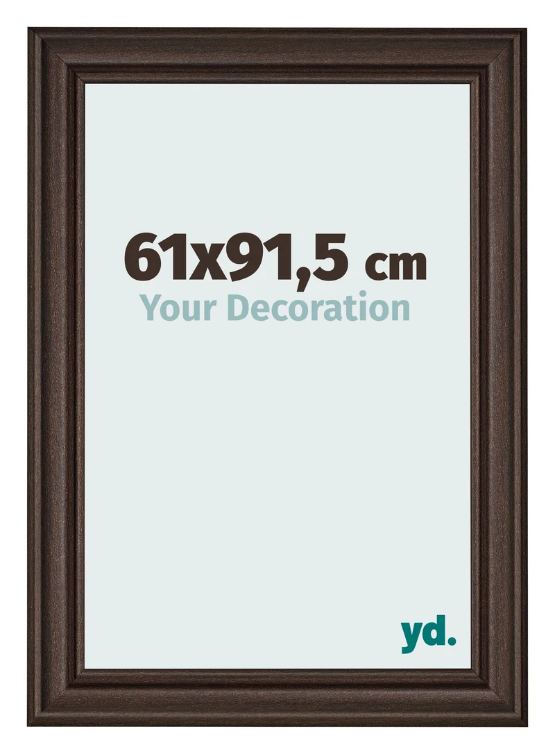 Bilderrahmen 61x91,5 cm - Eiche Dunkel - MDF - Lazio