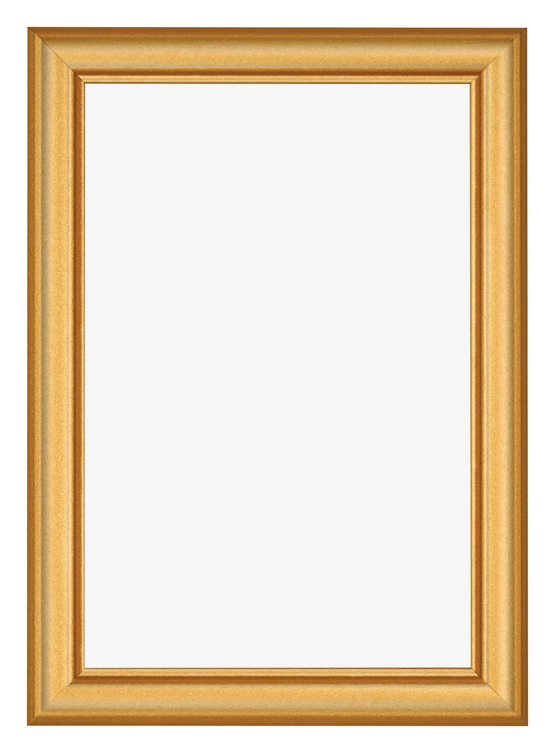 Bilderrahmen 40x60 cm - Gold Matt - MDF - Lazio