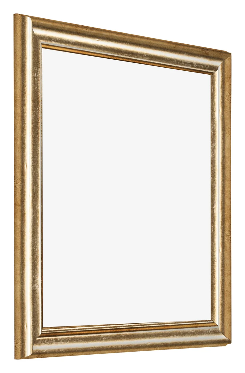 Bilderrahmen 40x40 cm - Gold Antik - MDF - Lazio