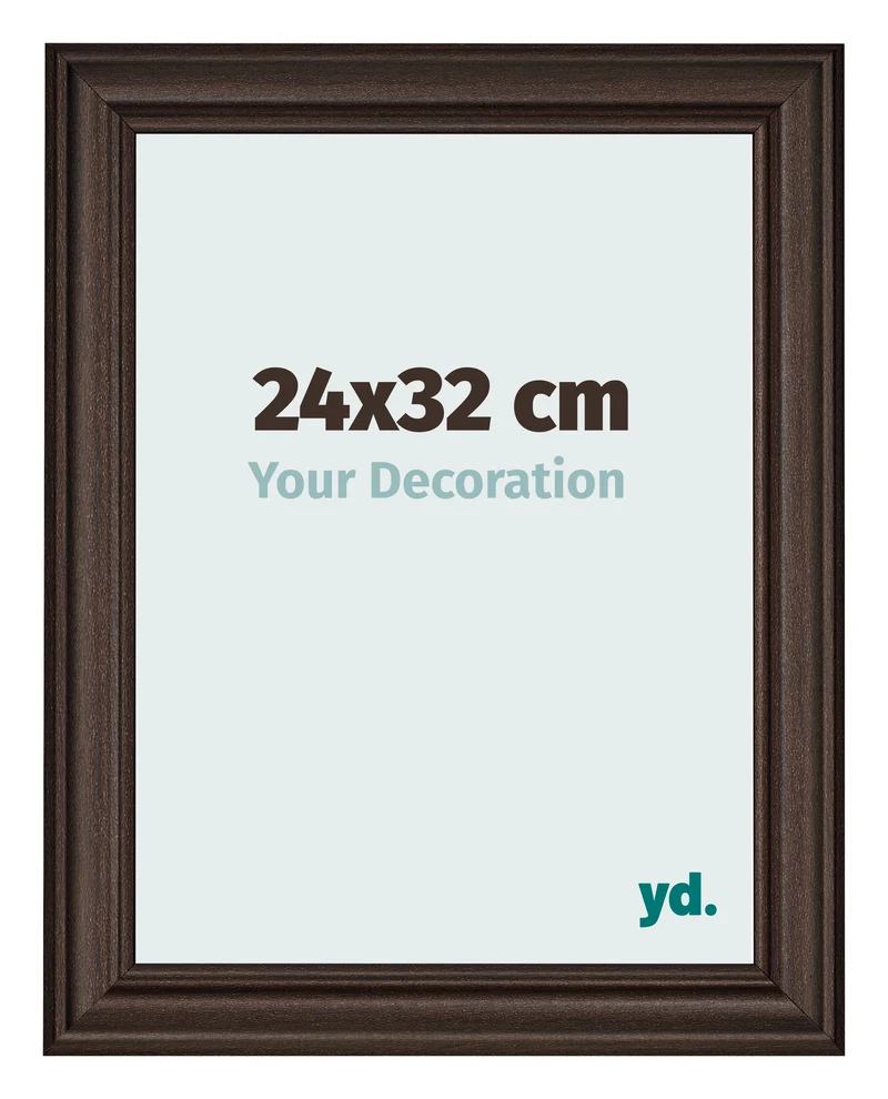 Bilderrahmen 24x32 cm - Eiche Dunkel - MDF - Lazio
