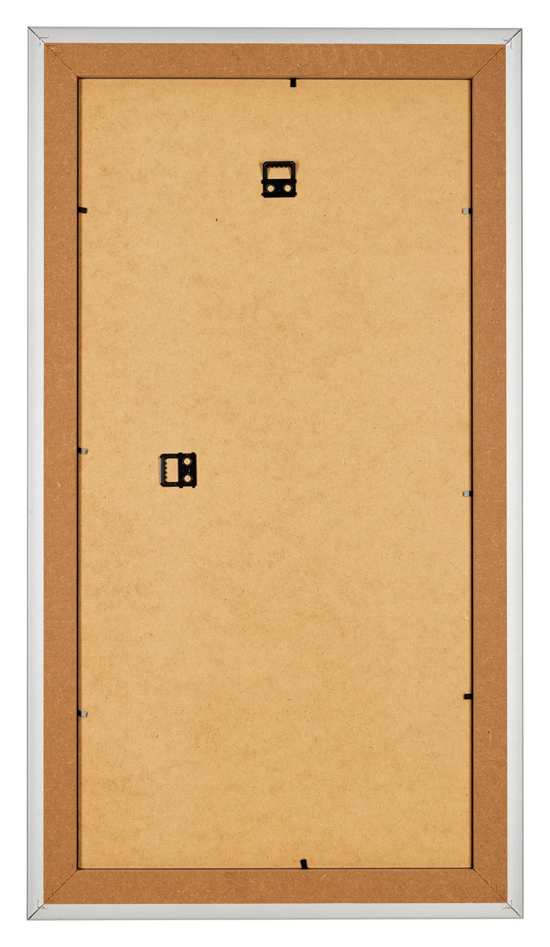 Bilderrahmen 50x100 cm - Weiß Gemasert - MDF - Lazio
