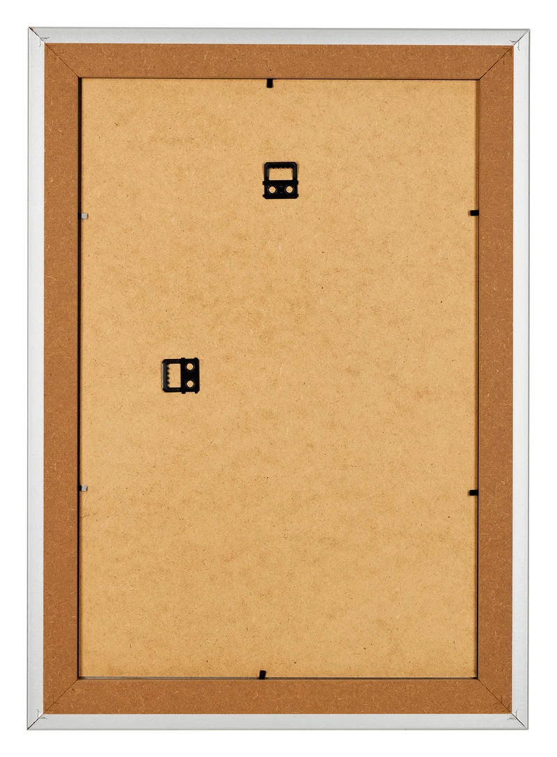 Bilderrahmen 60x90 cm - Weiß Gemasert - MDF - Lazio