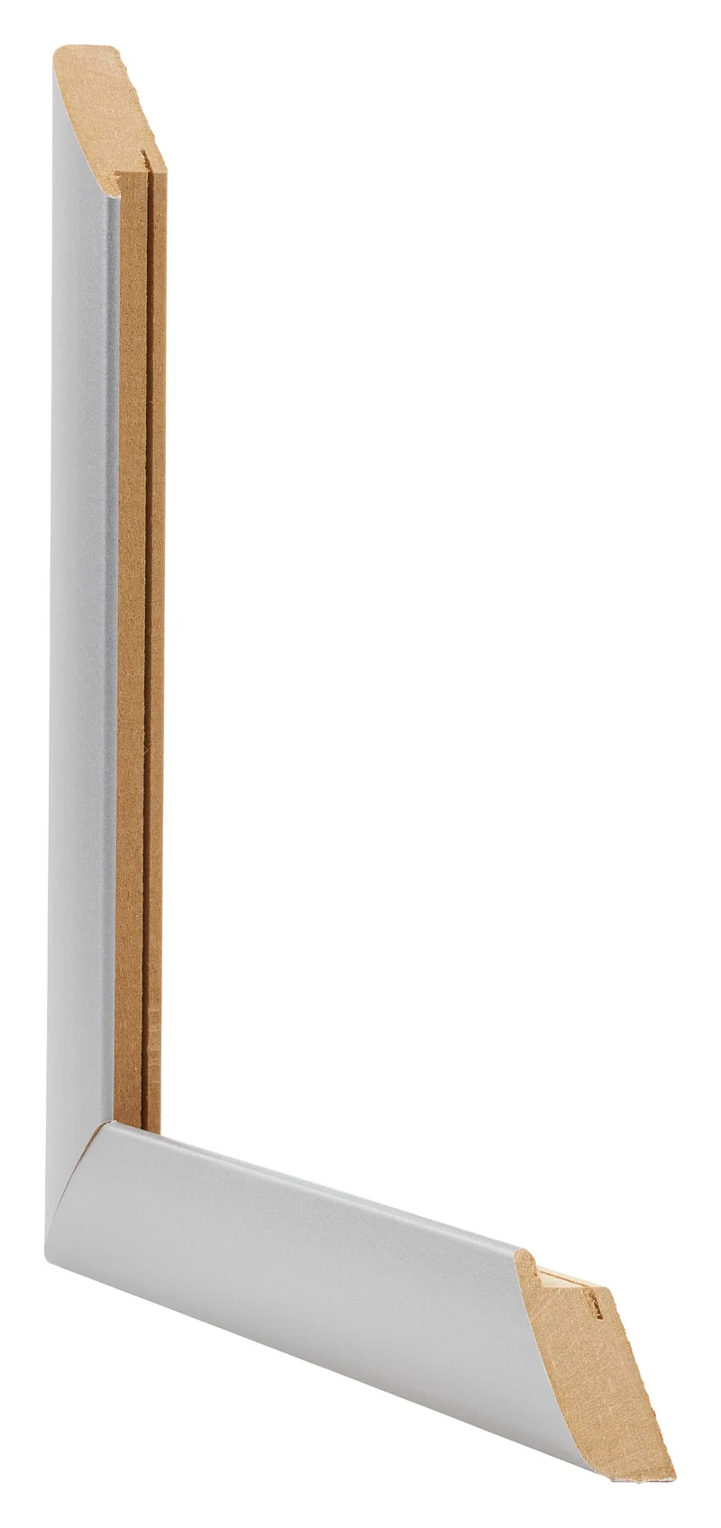 Bilderrahmen A3 - 29,7x42 cm - Silber Matt - MDF - Como