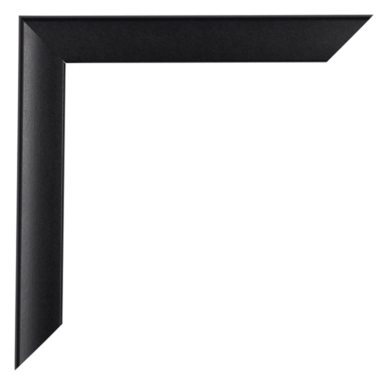 Bilderrahmen A2 - 42x59,4 cm - Schwarz Matt - MDF - Como