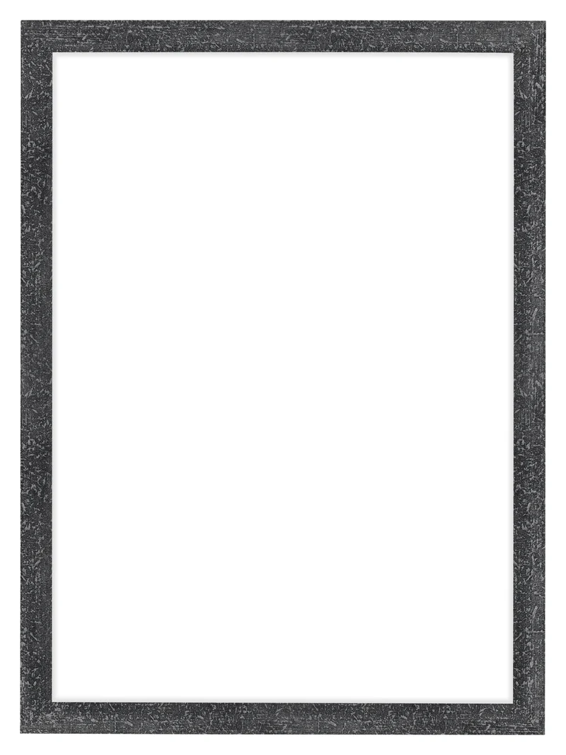 Bilderrahmen A4 - 21x29,7 cm - Grau Gewischt - MDF - Como