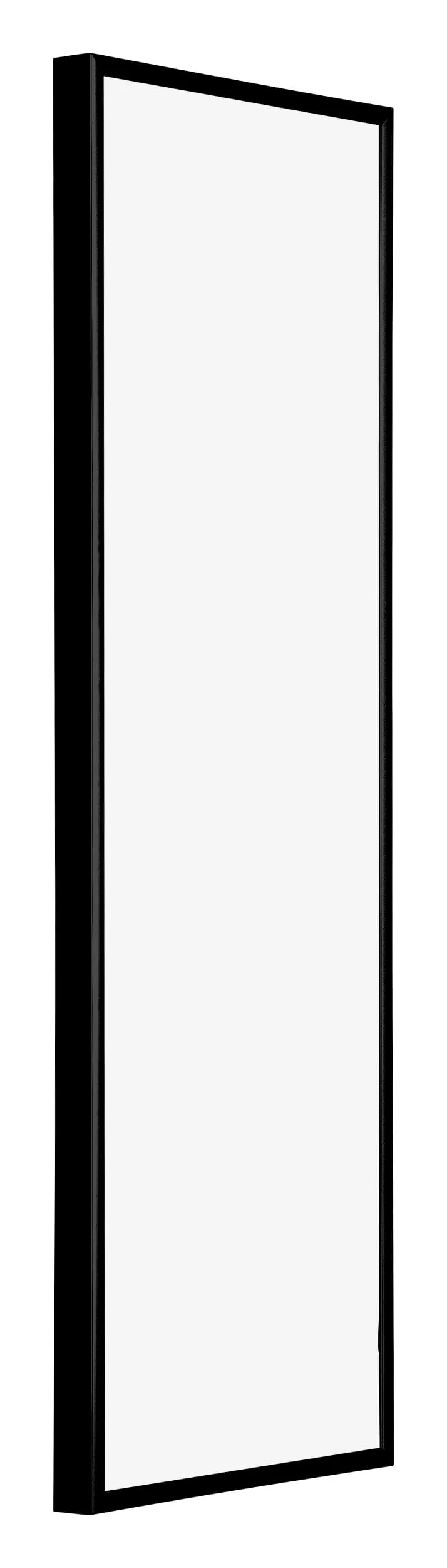 Bilderrahmen 33x98 cm - Schwarz Hochglanz - Aluminium - Kent