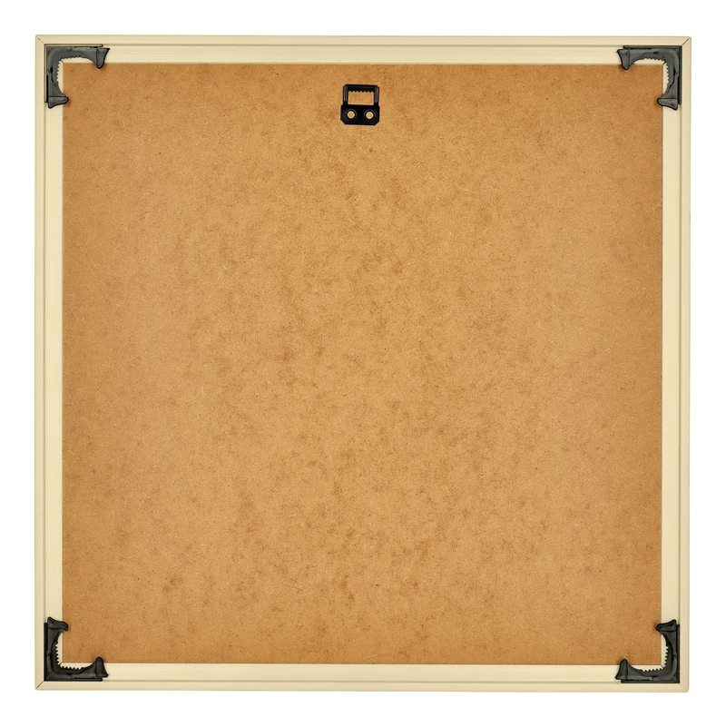 Bilderrahmen 25x25 cm - Gold - Kunststoff - Evry
