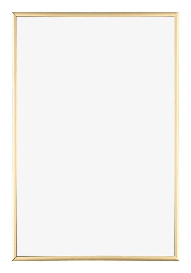 Bilderrahmen 50x75 cm - Gold - Aluminium - Kent