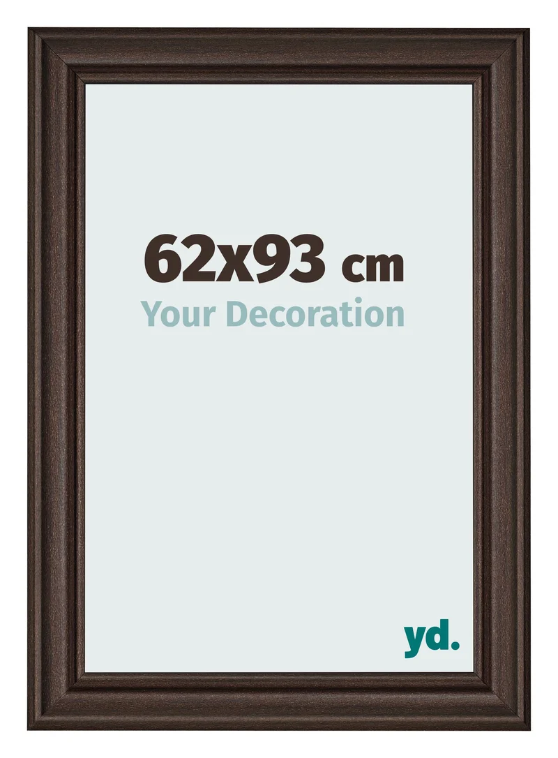Bilderrahmen 62x93 cm - Eiche Dunkel - MDF - Lazio