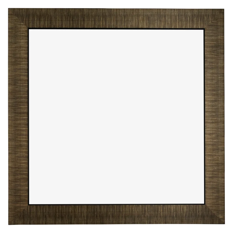 Bilderrahmen 70x70 cm - Champagner Gebürstet - Holz - Leeds