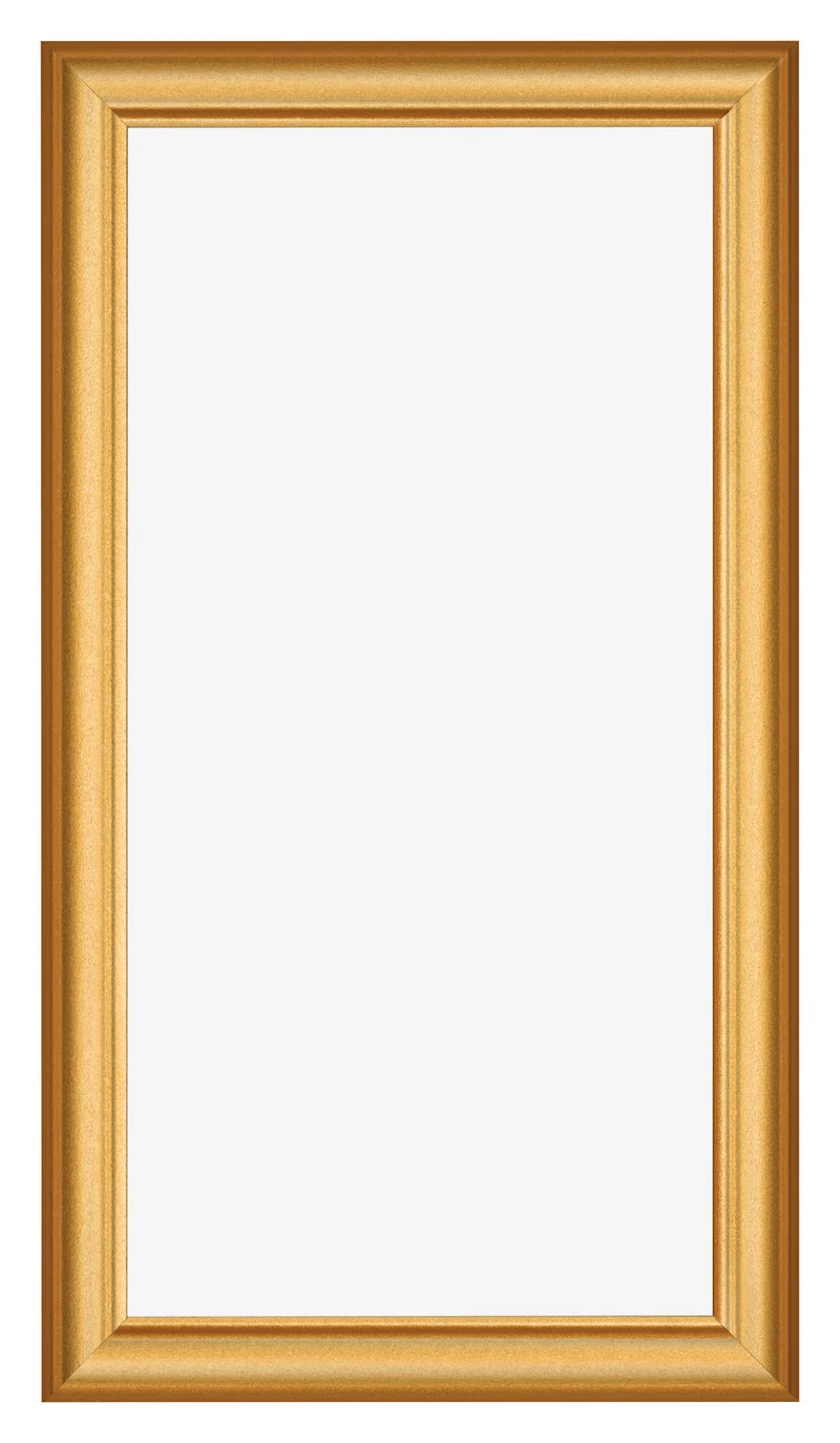 Bilderrahmen 40x70 cm - Gold Matt - MDF - Lazio