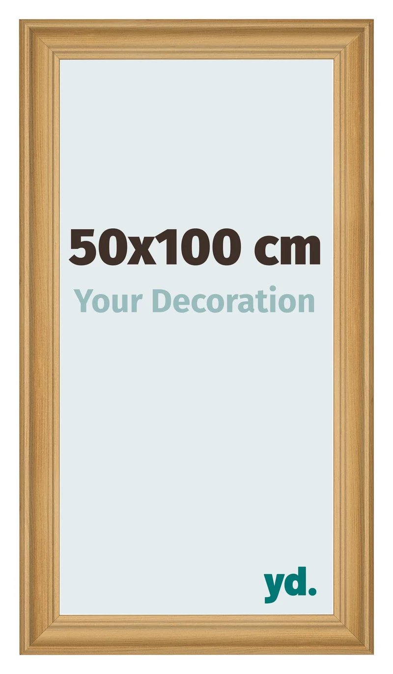 Bilderrahmen 50x100 cm - Kiefer Gemasert - MDF - Lazio