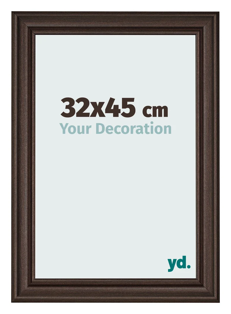 Bilderrahmen 32x45 cm - Eiche Dunkel - MDF - Lazio