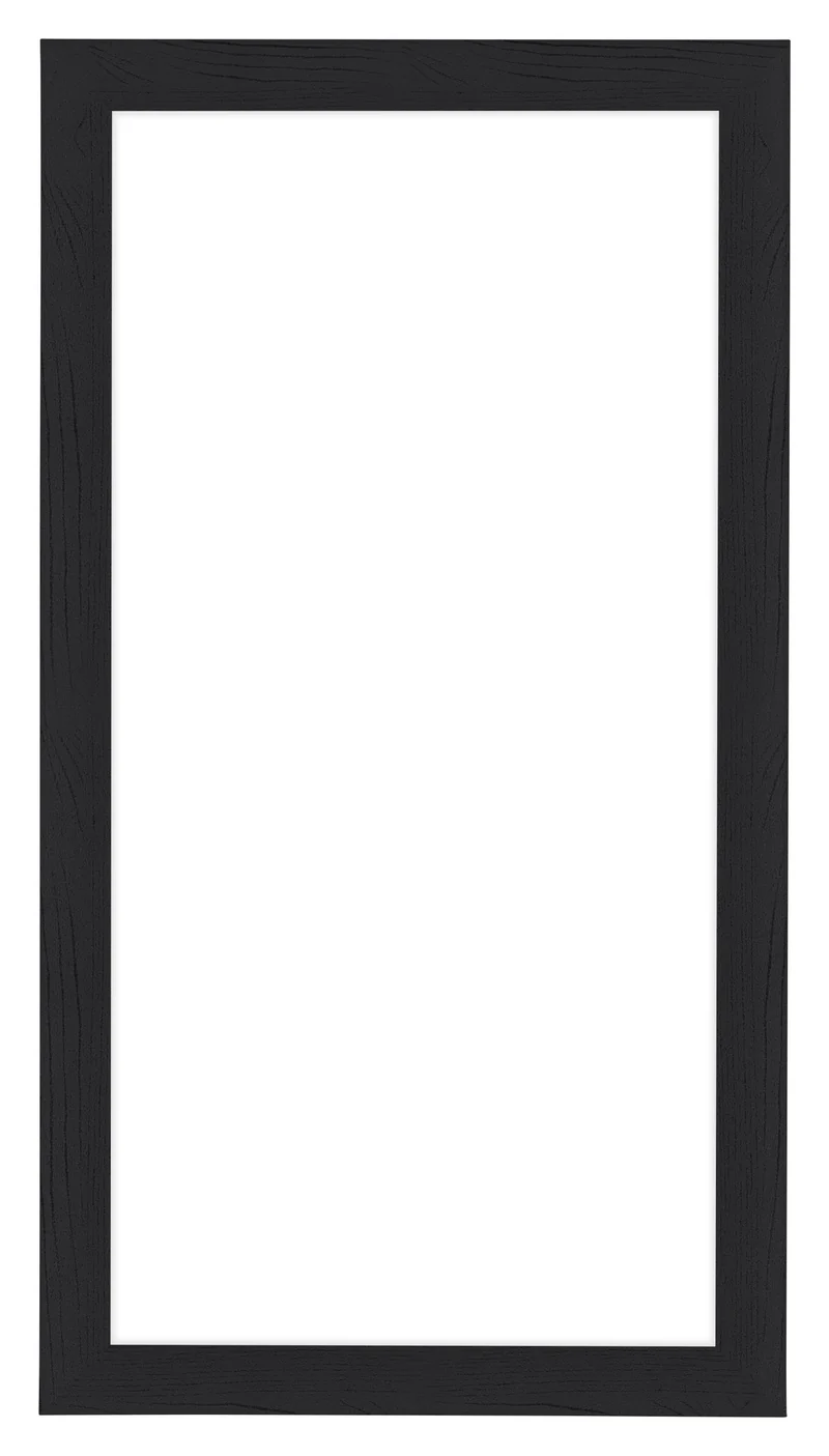 Bilderrahmen 20x40 cm - Schwarz Gemasert - MDF - Como