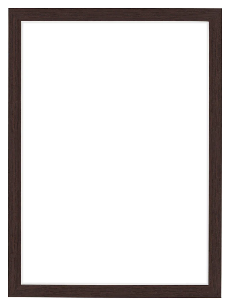 Bilderrahmen A4 - 21x29,7 cm - Eiche Dunkel - MDF - Como
