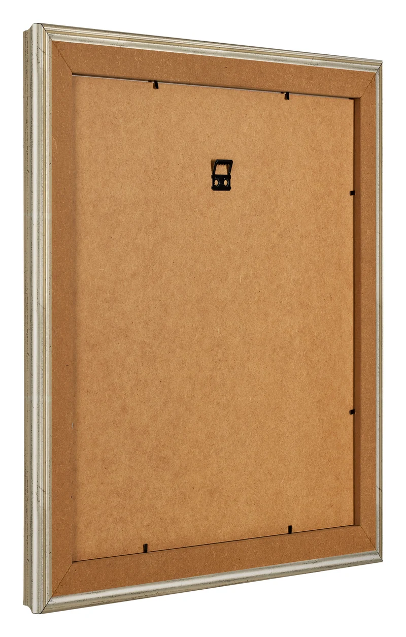 Bilderrahmen 70x70 cm - Metallglanz - MDF - Lazio