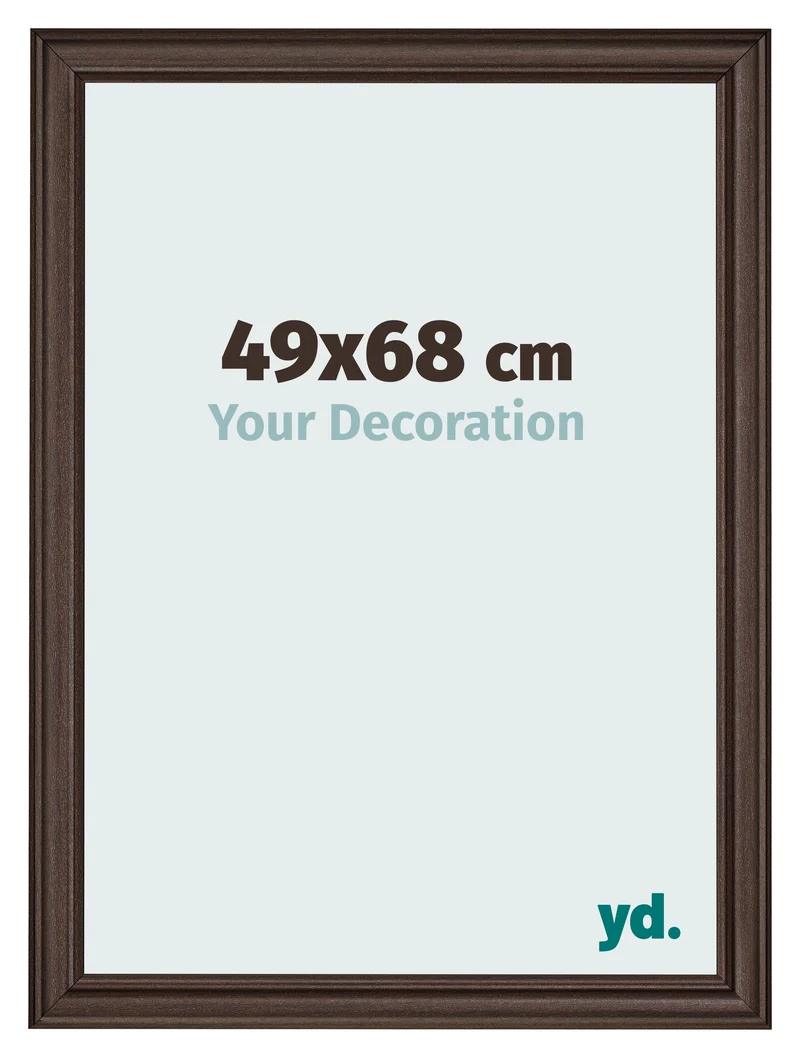 Bilderrahmen 49x68 cm - Eiche Dunkel - MDF - Lazio