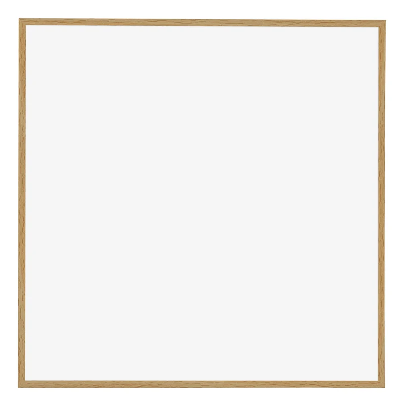 Bilderrahmen 30x30 cm - Buche Hell - Kunststoff - Evry