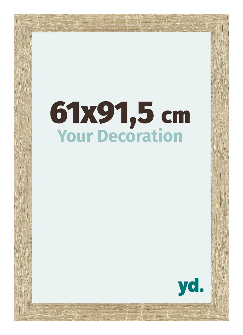 Bilderrahmen 61x91,5 cm - Sonoma Eiche - MDF - Mura