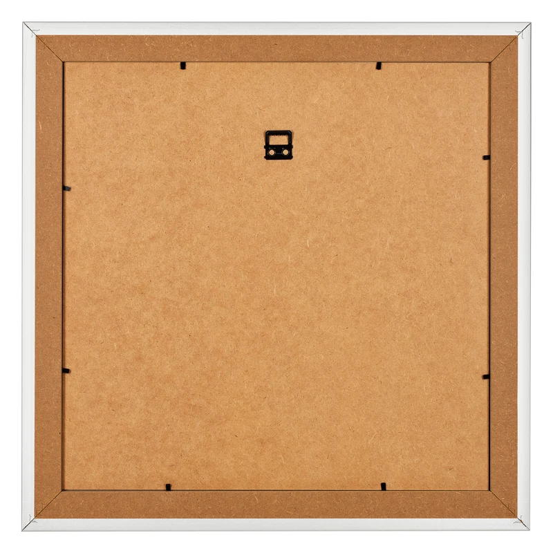 Bilderrahmen 30x30 cm - Weiß Gemasert - MDF - Lazio