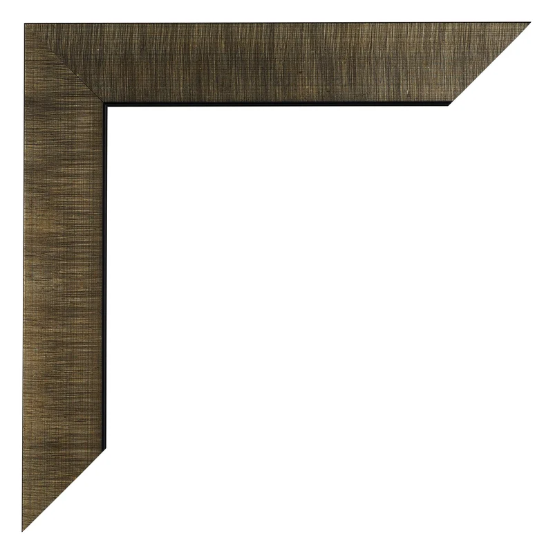 Bilderrahmen 50x60 cm - Champagner Gebürstet - Holz - Leeds
