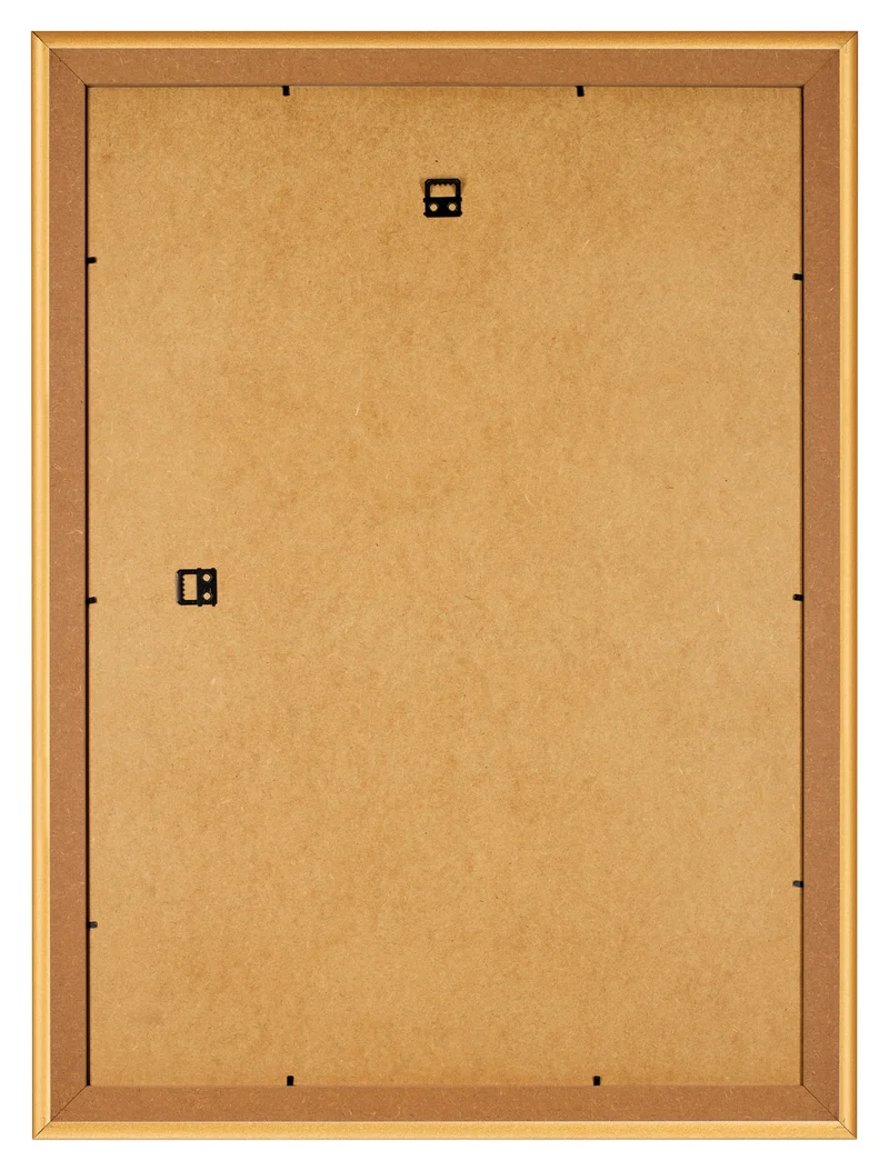 Bilderrahmen A2 - 42x59,4 cm - Gold Matt - MDF - Lazio