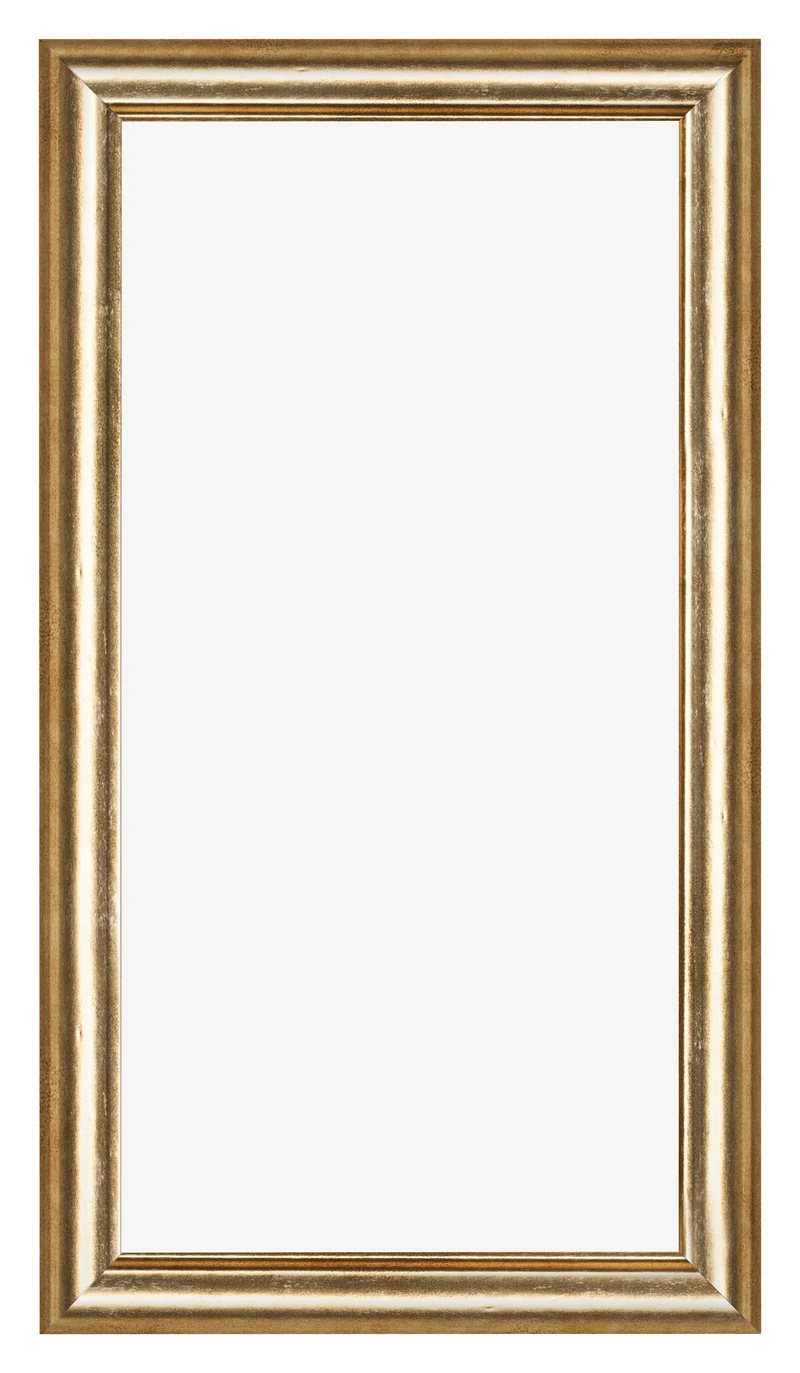 Bilderrahmen 40x80 cm - Gold Antik - MDF - Lazio