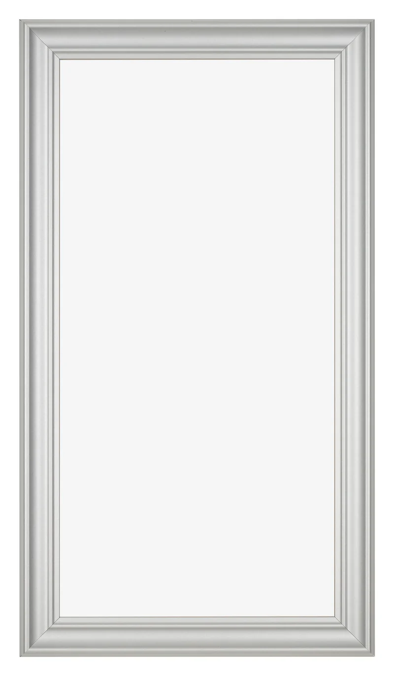 Bilderrahmen 30x60 cm - Silber Matt - MDF - Lazio