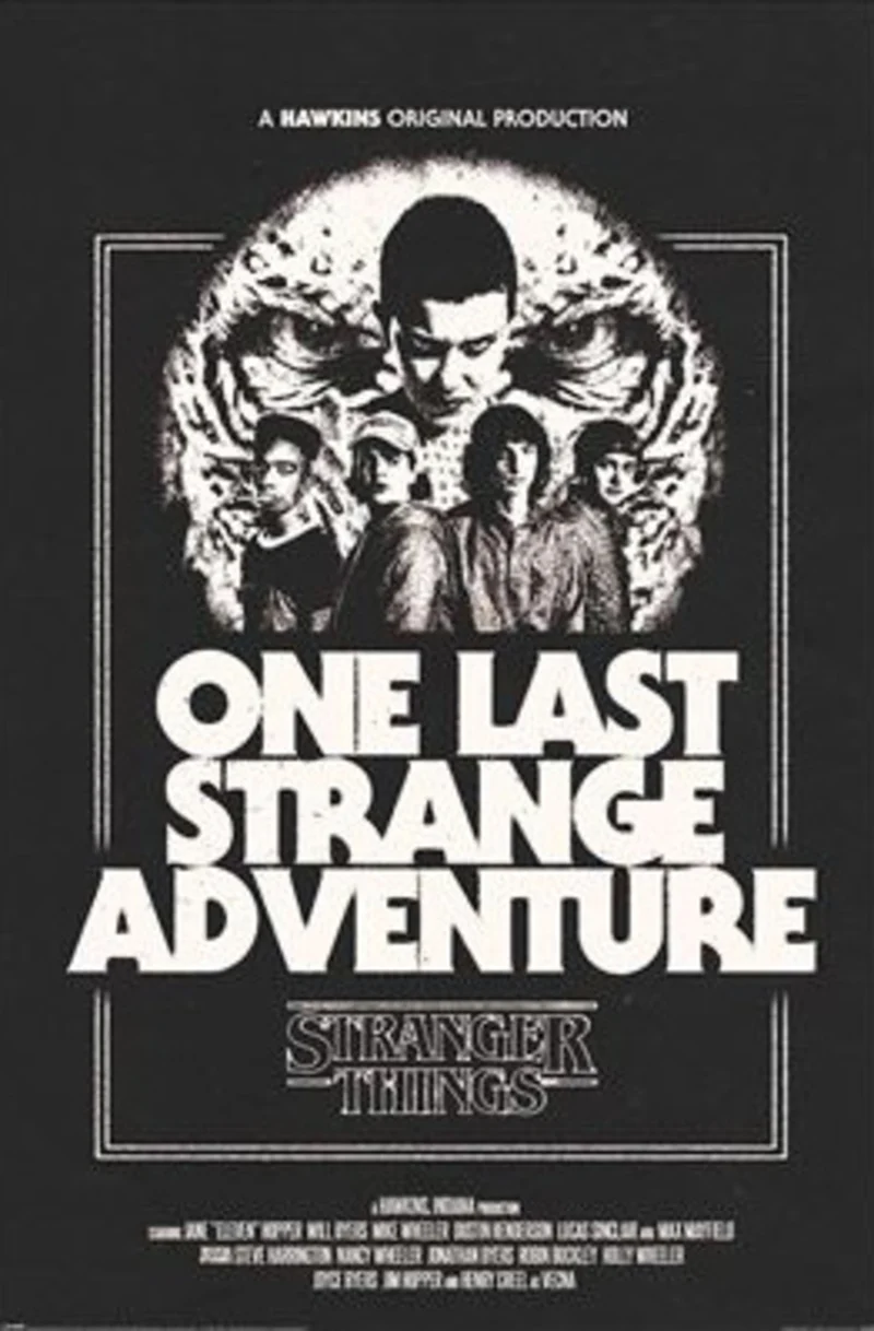 Poster Stranger Things 5 - One Last Adventure 61x91,5cm