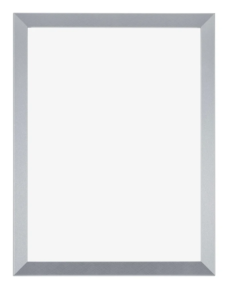 Bilderrahmen 75x98 cm - Silberglanz - MDF - Catania