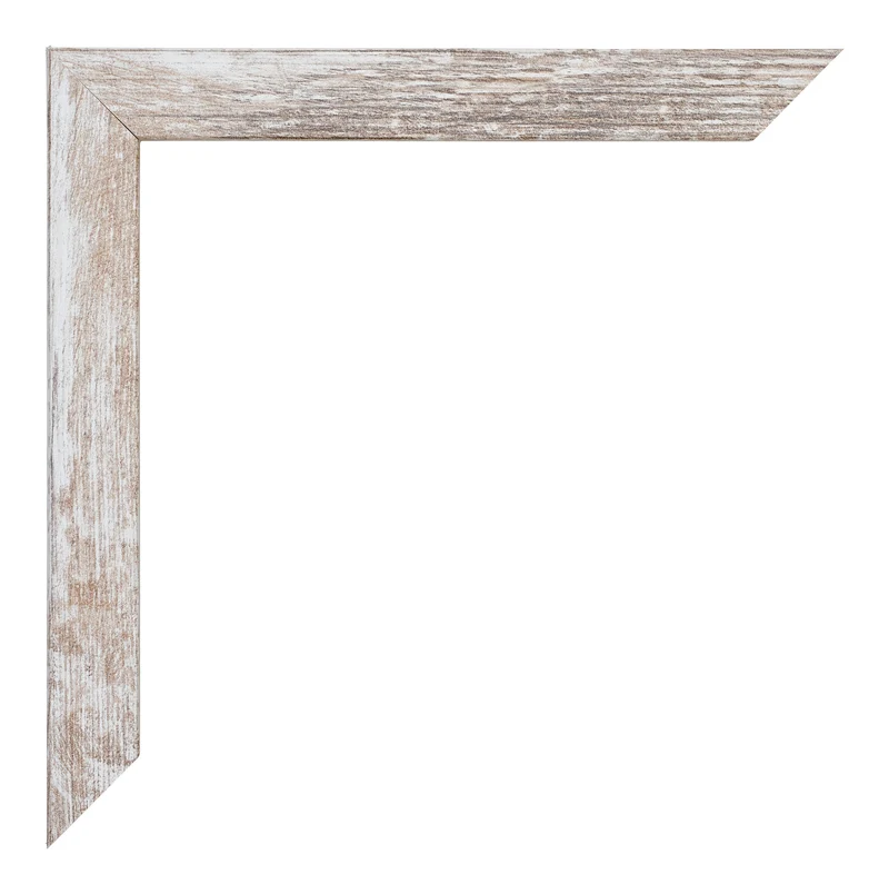Bilderrahmen 48x68 cm - White Wash - MDF - Catania